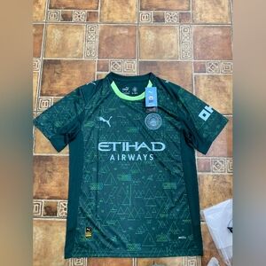 Puma Manchester City 2025/26 EA Sports Fourth Kit Jersey Size M